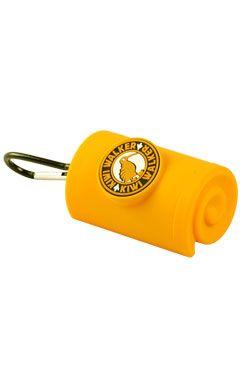 Pouzdro na sáčky oranžový 2 role sáčků Kiwi