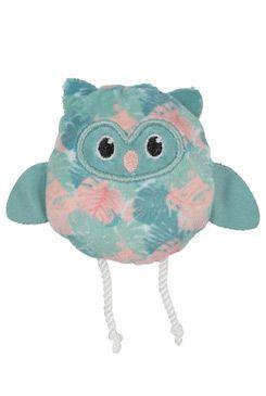 Hračka kočka Ethicat Leaf sova catnip Zolux