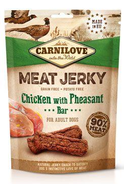 Carnilove Dog Jerky chicken with pheasant bar 100g