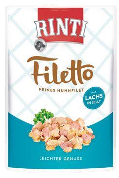Rinti Dog Filetto kapsa kuře losos v želé 100g