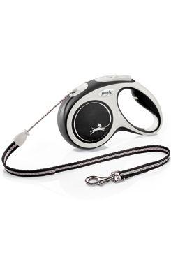 Vodítko Flexi Comfort M lanko 5m/20kg černá