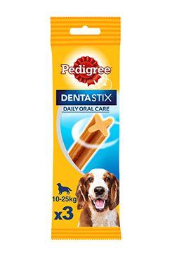 Pedigree pochoutka denta stix medium 3ks 77g