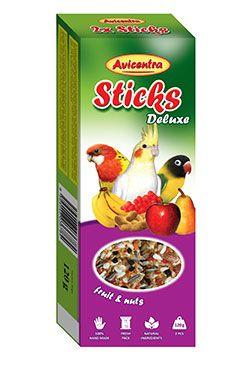 Avicentra tyčinky malý papoušek - ovoce ořech 2ks