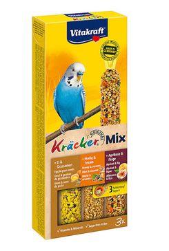 Vitakraft Bird Kräcker andulka vejce meruňka sezam tyčinka 3ks
