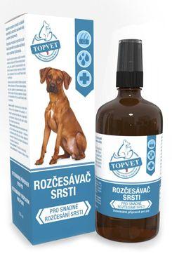 Rozčesávač srsti pro psy Topvet 100ml