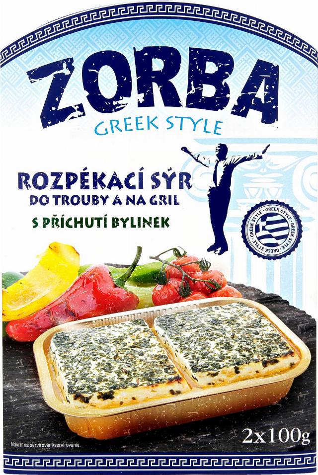 Zorba Rozpékací sýr v alu misce