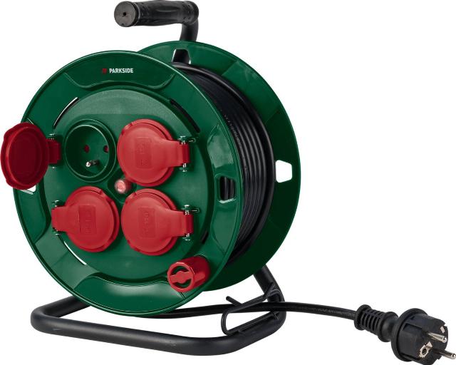 Parkside Navíjecí buben se 4 zasuvkami