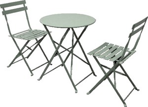 Zahradní kovový nábytek Bistro