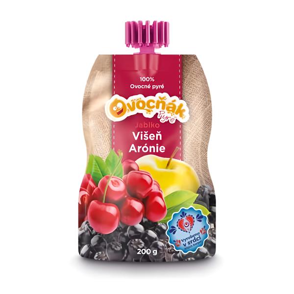 Ovocňák Pyré jablko-višeň-aronie