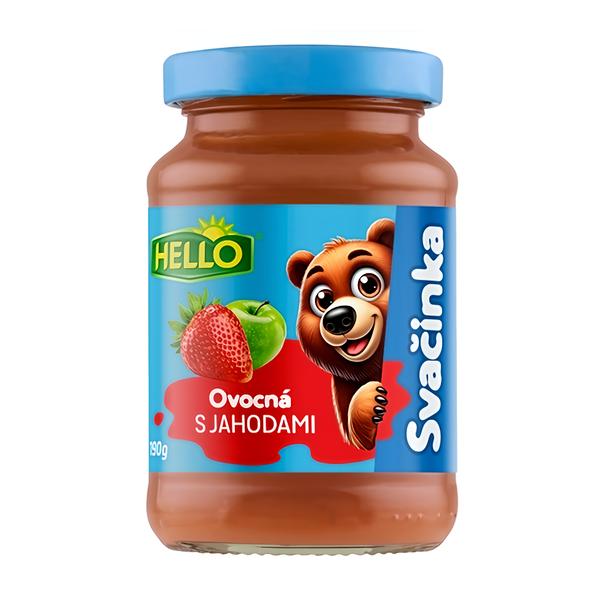Hello Ovocná svačinka s jahodami