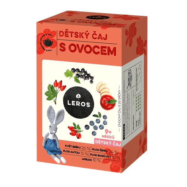 Leros Baby Dětský čaj s ovocem