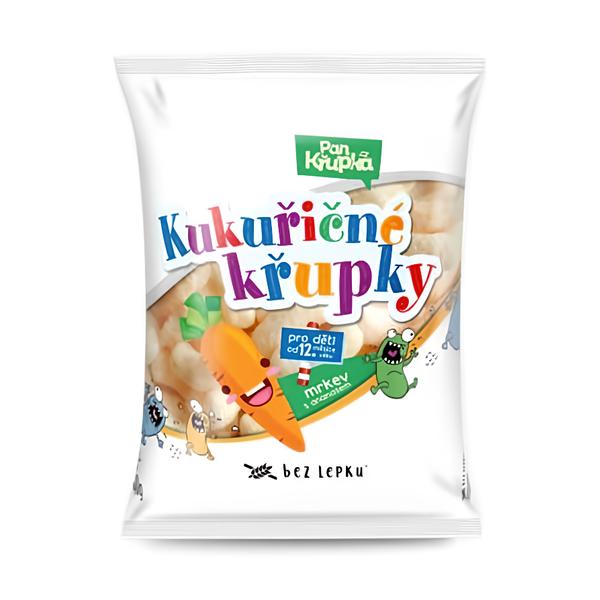 Pan Křupka Křupky kukuřičné mrkev a ananas, od 12. měsíce