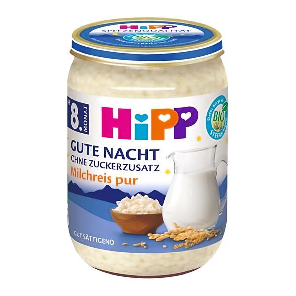 HiPP BIO kaše na dobrou noc mléčná rýžová