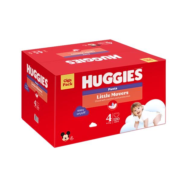 Huggies Little Movers Pants 4 BOX