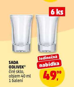 SADA ODLIVEK, 6 ks