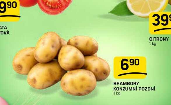 BRAMBORY KONZUMNÍ POZDNÍ 1 kg