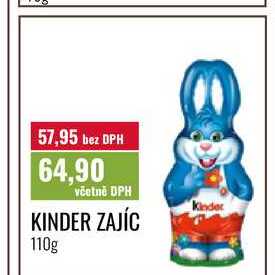 KINDER ZAJÍC 110g 