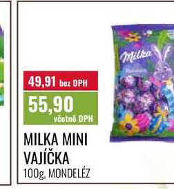 MILKA MINI VAJÍČKA 100g