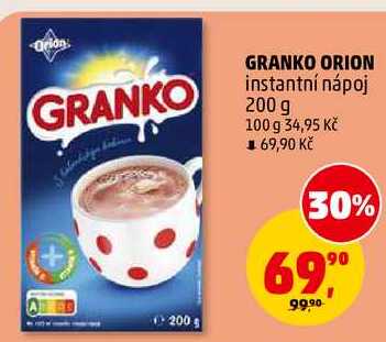 GRANKO ORION instantní nápoj, 200 g