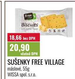 SUŠENKY FREE VILLAGE 55g 