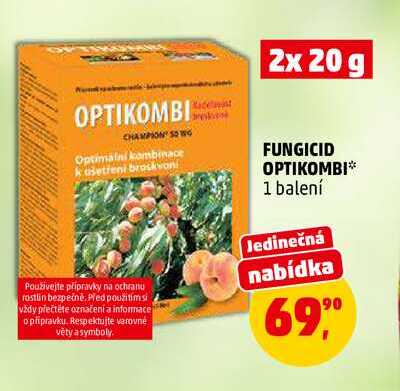 FUNGICID OPTIKOMBI, 2x 20 g
