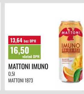 MATTONI IMUNO 0,5l