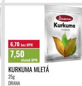 KURKUMA MLETÁ 25g