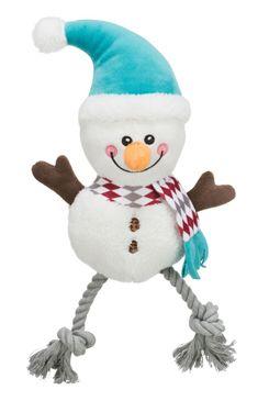 Vánoční Hračka Xmas Snowman Plyš/bavlna 41cm