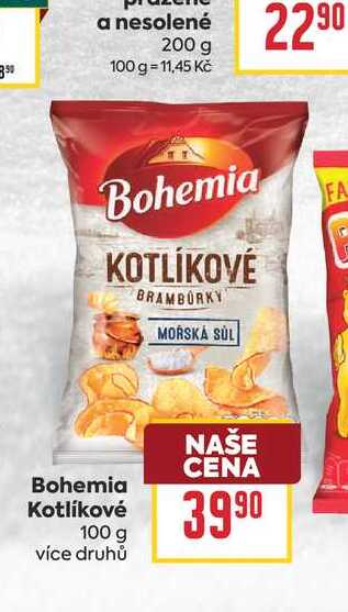 Bohemia Kotlíkové 100g