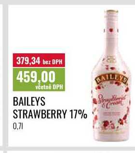 BAILEYS STRAWBERRY 17% 0,7l