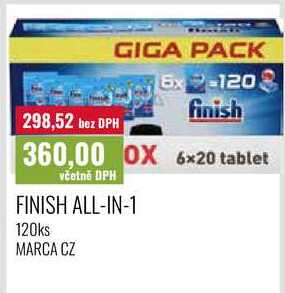 FINISH ALL-IN-1 120ks 