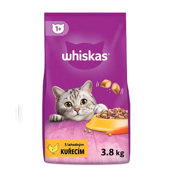 Whiskas Granule kuřecí pro dospělé kočky