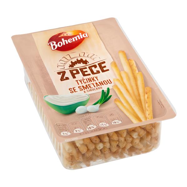 Bohemia z pece tyčinky smetana + cibulka
