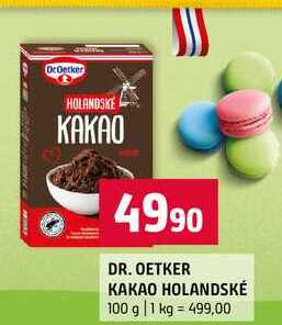 DR. OETKER KAKAO HOLANDSKÉ 100 g 
