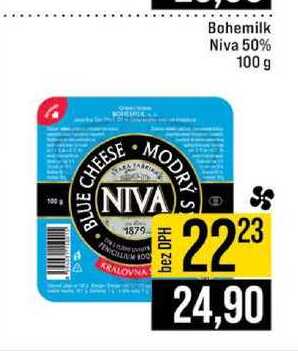 Bohemilk Niva 50% 100 g 