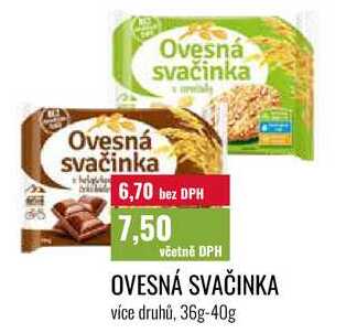 OVESNÁ SVAČINKA 36g-40g 