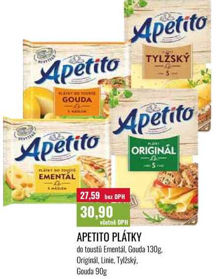 APETITO PLÁTKY 90g, 130g
