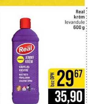 Real krém levandule 600 g