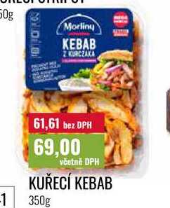 KUŘECÍ KEBAB 350g 