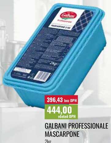 GALBANI PROFESSIONALE MASCARPONE 2kg