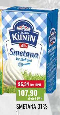 SMETANA 31% 1l