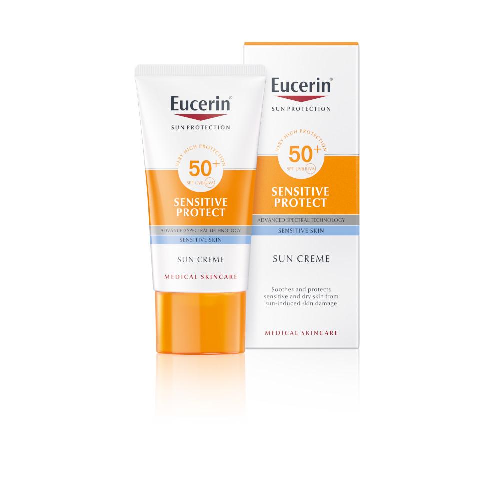 Eucerin Sun Opalovací krém na obličej SPF50+ 50ml Lékárna LEMON