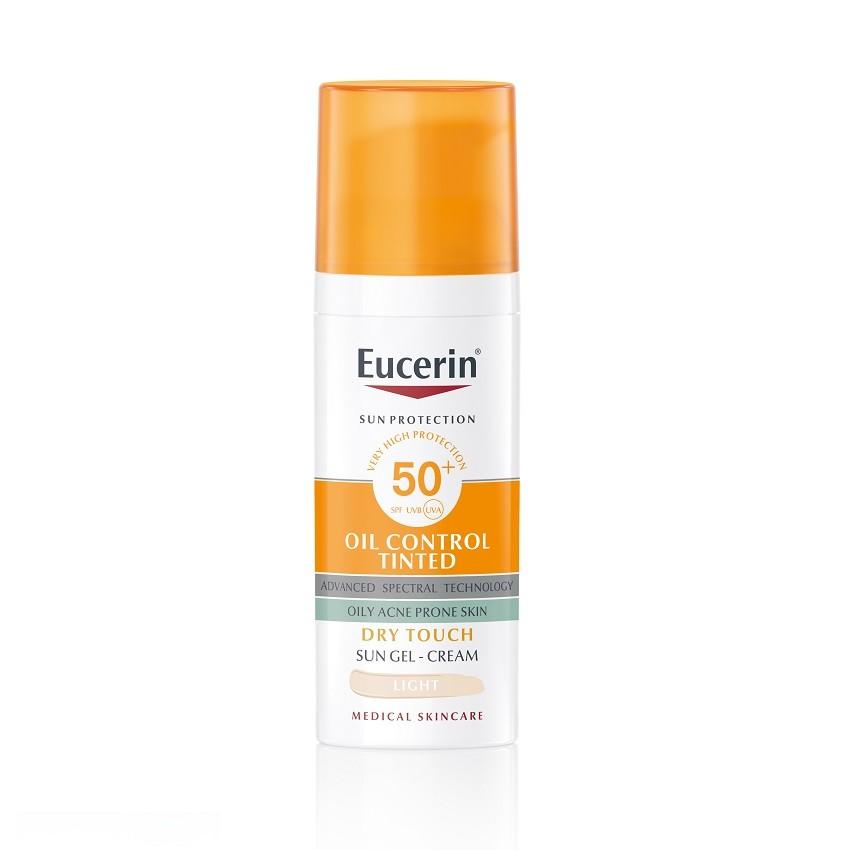 Eucerin Sun Oilcontroltinted SPF 50+ Světlý 50ml Lékárna LEMON