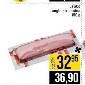 Le&Co anglická slanina 150 g 