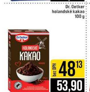 Dr. Oetker holandské kakao 100 g