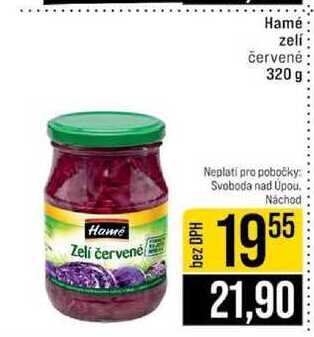 Hamé zelí červené 320 g 