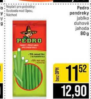 Pedro pendreky jablko duhové jahoda 80 g