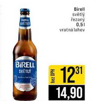 Birell světlý řezaný 0,5l