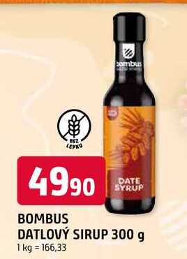 BOMBUS DATLOVÝ SIRUP 300 g