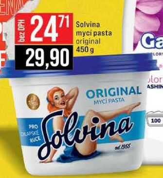 Salvina mycí pasta original 450 g 